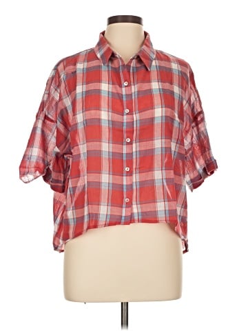 Freebird Short Sleeve Button-Down Shirt (view 1)
