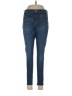 Jennifer Lopez Solid Blue Jeans Size 12 - photo 1