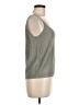 Company Ellen Tracy Silver Sleeveless Top Size M - photo 4