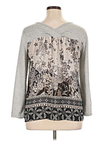 One World Long Sleeve Blouse (view 2)