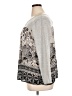 One World Gray Long Sleeve Blouse Size 1X - photo 5