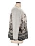 One World Gray Long Sleeve Blouse Size 1X - photo 4