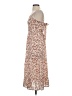 Jessica Simpson 100% Polyester Floral Tan Casual Dress Size XS - photo 5