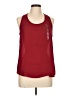 Freebird 100% Polyester Burgundy Sleeveless Top Size L - photo 1