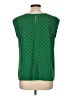 Merona 100% Polyester Green Sleeveless Blouse Size L - photo 2