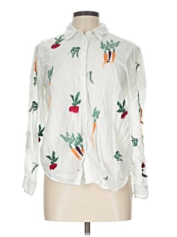 Maeve by Anthropologie Long Sleeve Blouse (view 1)