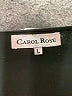 Carol Rose 100% Polyester Black Short Sleeve Blouse Size L - photo 7