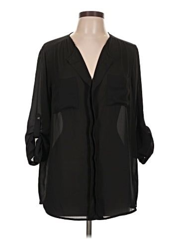 metaphor 3/4 Sleeve Blouse (view 1)