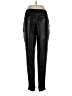 Alice + Olivia Metallic Black Casual Pants Size 4 - photo 2