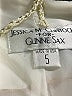 Jessica McClintock 100% Polyester White Cocktail Dress Size 5 - photo 4