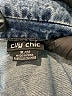 City Chic 100% Cotton Blue Denim Jacket Size 22 Plus (XL) - photo 6