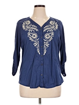 Sonoma Life + Style 3/4 Sleeve Blouse