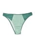 Zaful Color Block Green Swimsuit Bottoms Size 6 - photo 1
