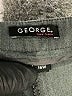 George Solid Black Dress Pants Size 16 - photo 4