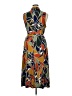 MSK Print Orange Casual Dress Size 1X - photo 2
