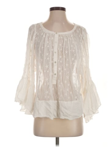 Akemi + Kin 3/4 Sleeve Blouse (view 1)