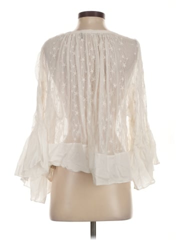 Akemi + Kin 3/4 Sleeve Blouse (view 2)