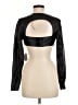 ASOS 100% Polyester Black Long Sleeve Top Size 6 - photo 2