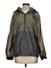 Heartloom 100% Polyester Color Block Green Windbreaker Size S - photo 1