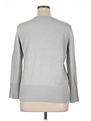 JM Collection Pullover Sweater (view 2)