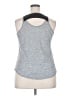 Tek Gear 100% Polyester Gray Active Tank Size XXL - photo 2
