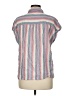 Orvis Stripes Pink Short Sleeve Blouse Size M - photo 2