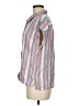 Orvis Stripes Pink Short Sleeve Blouse Size M - photo 5
