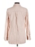 Old Navy 100% Tencel Solid Pink Long Sleeve Button-Down Shirt Size M - photo 2