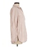 Old Navy 100% Tencel Solid Pink Long Sleeve Button-Down Shirt Size M - photo 4