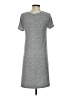 Gap Solid Gray Casual Dress Size XS - photo 2