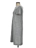 Gap Solid Gray Casual Dress Size XS - photo 5