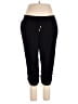 Style&Co 100% Rayon Solid Black Active Pants Size L - photo 1
