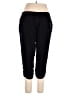 Style&Co 100% Rayon Solid Black Active Pants Size L - photo 2