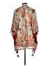Soft Surroundings 100% Polyester Teal Kimono Size L - photo 2