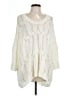 Pol 100% Polyester Ivory Pullover Sweater Size L - photo 1