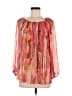 Chaus 100% Polyester Pink 3/4 Sleeve Blouse Size M - photo 1
