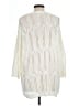Pol 100% Polyester Ivory Pullover Sweater Size L - photo 2
