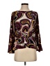 Jonathan Martin Purple 3/4 Sleeve Blouse Size S - photo 1