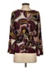 Jonathan Martin Purple 3/4 Sleeve Blouse Size S - photo 2