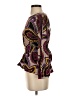 Jonathan Martin Purple 3/4 Sleeve Blouse Size S - photo 5