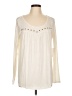 Color Thread Ivory Long Sleeve Top Size L - photo 1