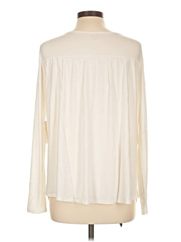 Color Thread Long Sleeve Top (view 2)