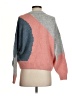 Topshop Color Block Pink Pullover Sweater Size 4 - 6 - photo 2