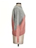 Topshop Color Block Pink Pullover Sweater Size 4 - 6 - photo 4