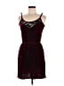 Solemio Burgundy Cocktail Dress Size M - photo 1
