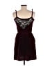 Solemio Burgundy Cocktail Dress Size M - photo 2