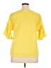 Assorted Brands Yellow Short Sleeve Top Size XL - photo 2
