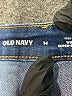 Old Navy Solid Blue Jeans Size 14 - photo 7