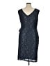 Connected Apparel Blue Cocktail Dress Size 16 - photo 2