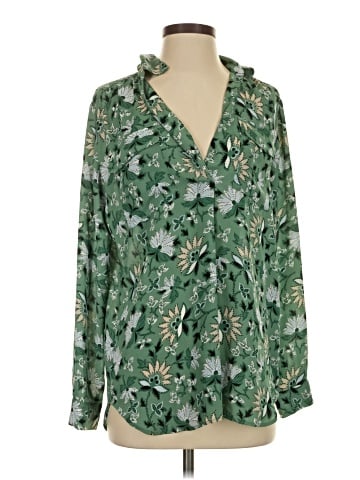 Ann Taylor Long Sleeve Blouse (view 1)